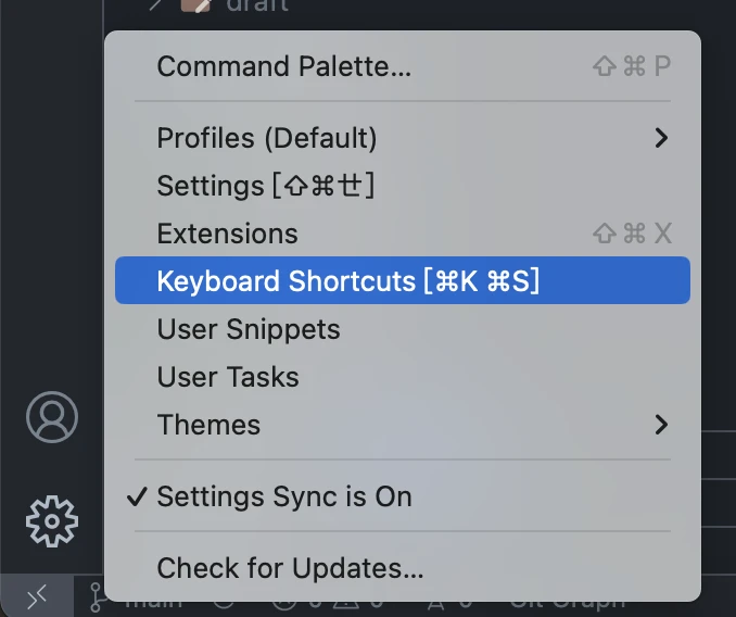 Keyboard Shortcuts