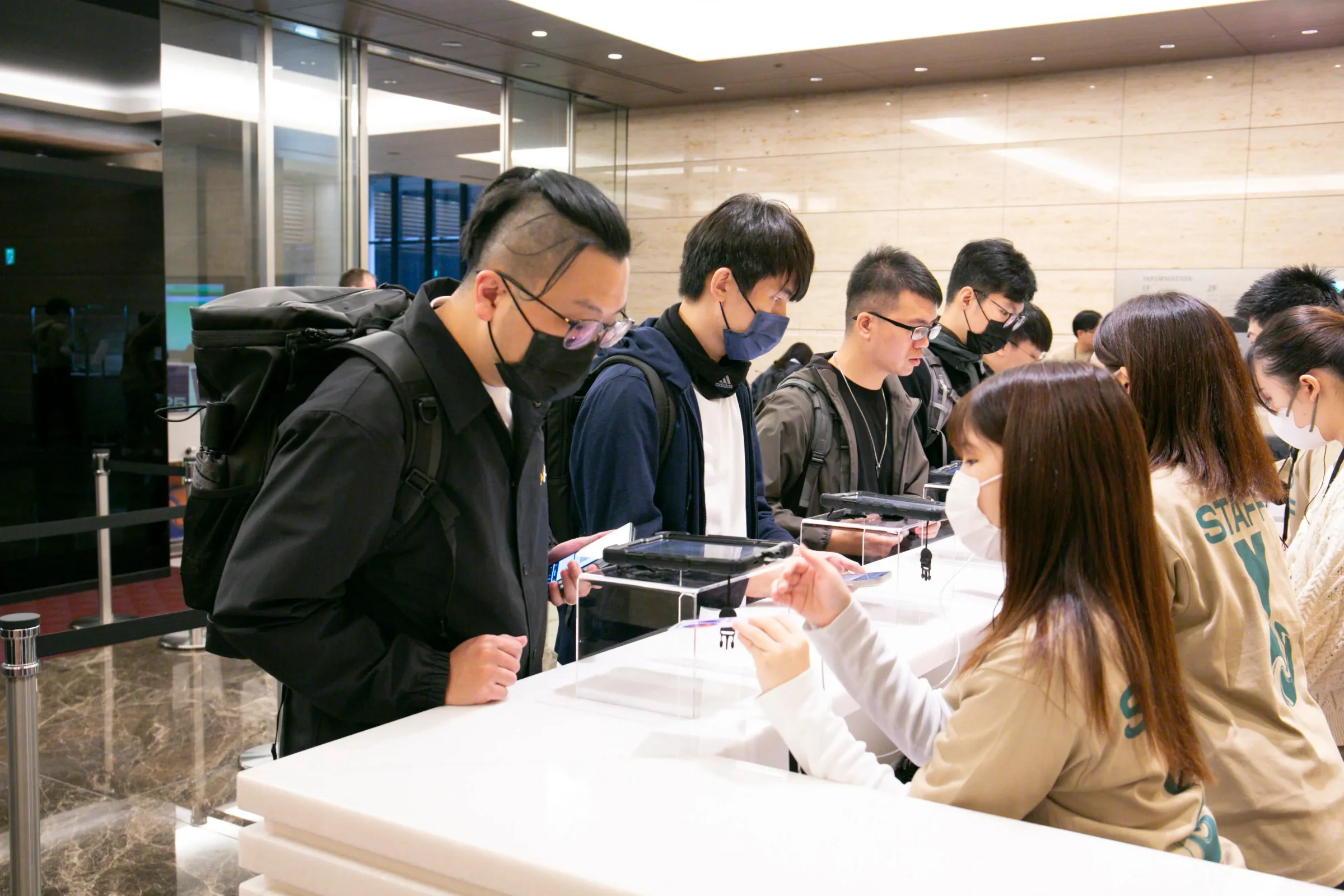 Vue Fes 櫃檯報到